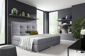 Kontinentálna posteľ Harry 1 180x200 Sivá