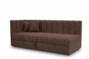 Jednolôžková posteľ Sovaro Plus 80x180 Menčester Hnedá