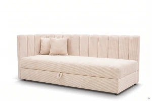 Jednolôžková posteľ Sovaro Plus 90x200 Menčester Krémová