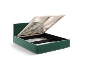 Čalúnená posteľ Katia 120x200 Čierny