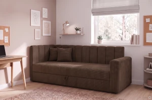 Posteľ pre mládež Sovaro PRO PLUS 80x200 Menčester Hnedá