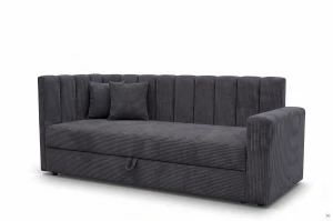 Posteľ pre mládež Sovaro PRO PLUS 90x200 Menčester Antracitová