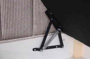 Posteľ pre mládež Sovaro PRO PLUS 90x200 Menčester Antracitová
