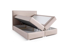 Kontinentálna posteľ Lara 140x200 béžová