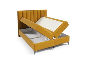 Kontinentálna posteľ Sofia 120x200 sivá