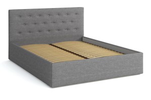 Čalúnená posteľ 140x200 Star Šedá