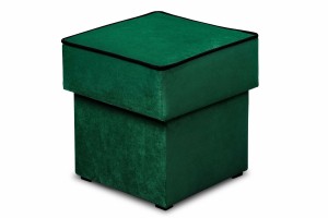Puf Merida s úložným priestorom Tmavo zelená