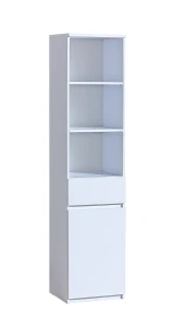 Regál na knihy 45 cm Arca 03 Biela