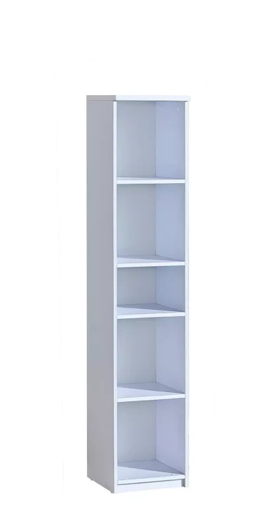 Otvorená knižnica 35 cm Arca 11 Biela