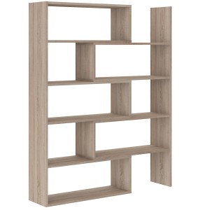 Nastaviteľná knižnica 138 cm Charles 01 Sonoma dub