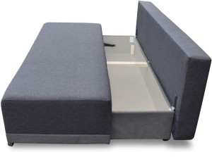 Rozkladacia pohovka Bonell pružiny Eufori Graphite/Šedá