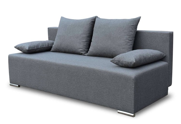 Rozkladacia pohovka, bonellové pružiny Comfort Graphite