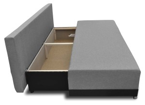 Pohovka s funkciou spania Orlean PLUS Čierna