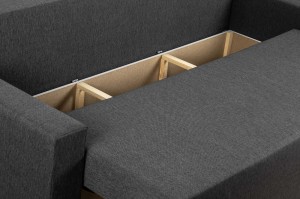 Pohovka Porto s funkciou spania Graphite