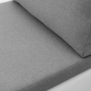 Jednolôžková rozkladacia pohovka Toledo Graphite/Biela