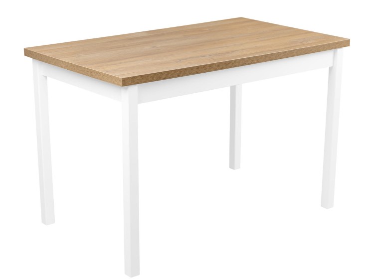 Skladací stôl ALB1L 120/150x80 Biely/dub Grandson