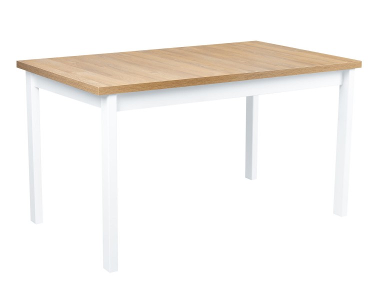 Skladací stôl ALB2L 140/180x80 Biely/dub Grandson