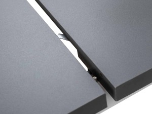 Skladací stôl ALB2L 140/180x80 Biela/Grafitová