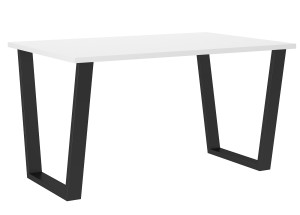 Loftový stôl Caesar 138x67 biely
