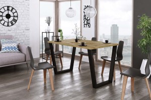 Loftový stôl Caesar 185x67 Dub Artisan