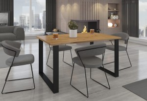 Imperial loftový stôl 138x90 Lancelot dub