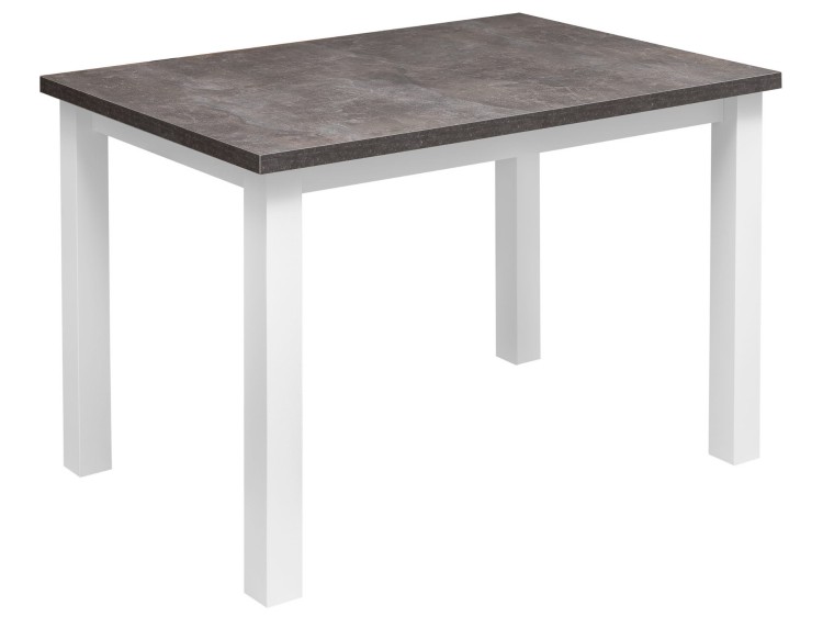 Kuchynský stôl LAP 120x80 Biely/Betón