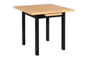 Skladací stôl 80/110x80 MAX 7 čierny/dubový Grandson