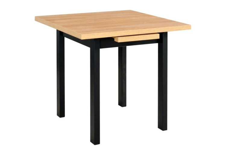 Skladací stôl 80/110x80 MAX 7 čierny/dubový Grandson