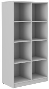 Skriňa s policami Malta 107 2D Dub Artisan/sivá