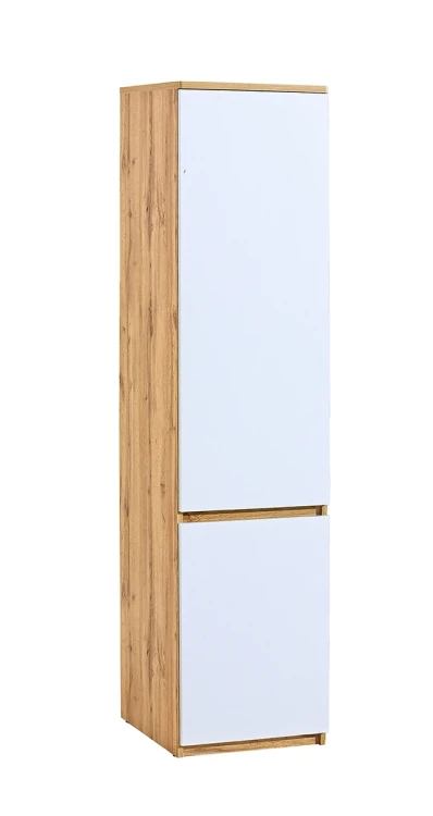 Šatníková skriňa 45 cm Arca 02 Dub Wotan/biela