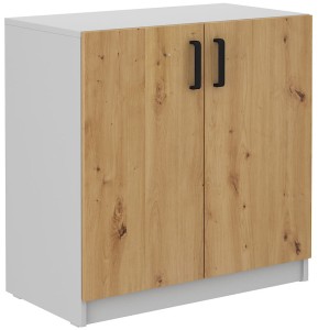 Skriňa Malta 102 2F Artisan Oak/Šedá