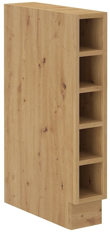 Otvorená kuchynská stojaca skrinka 15 D OTW Oak Artisan