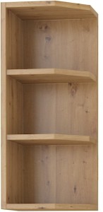 Otvorená horná kuchynská skrinka 30 G-72 ZAK Oak Artisan