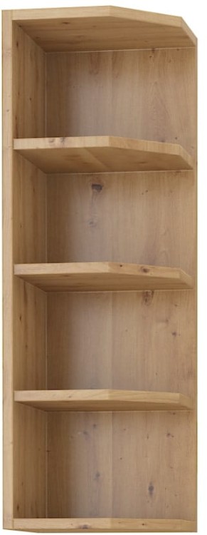 Otvorená horná kuchynská skrinka 30 G-90 ZAK Oak Artisan