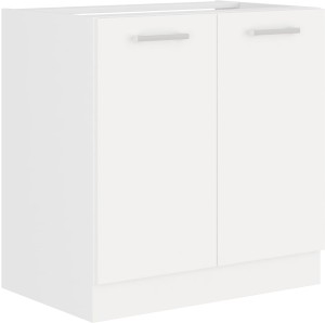 Kuchynská skrinka EKO 80 ZL 2F BB Biela
