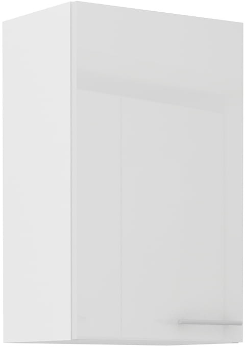 Horná skrinka do kuchyne LARA 45 G-72 1F biela/biela