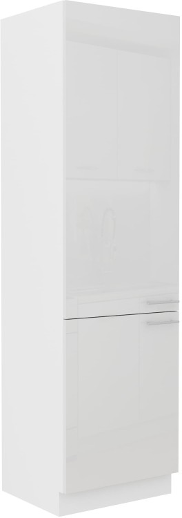 Komínová skrinka do kuchyne LARA 60 DK-210 2F biela/biela