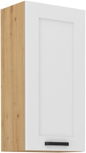 Horná skrinka do kuchyne LUNA 45 G-90 1F Biela/Oak Artisan