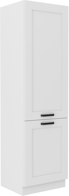 Komínová skrinka do kuchyne LUNA 60 DK-210 2F biela/biela
