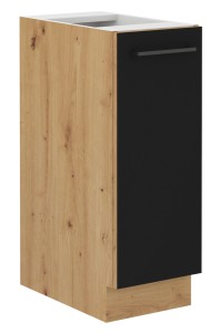 Skrinka do kuchyne MODENA 30 D CARGO Dub Artisan/čierna