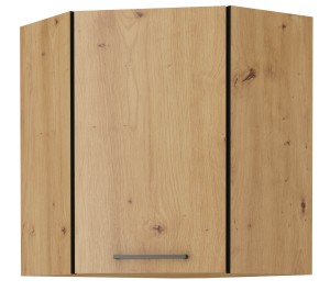 Rohová kuchynská horná skrinka MODENA 58x58 GN-72 1F Dub Artisan