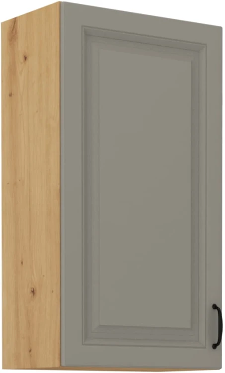 Horná skrinka do kuchyne STILO 50 G-90 1F Clay Šedá/Oak Artisan