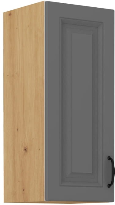 Horná skrinka do kuchyne STILO 30 G-72 1F Šedá/Oak Artisan