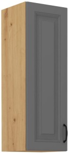 Horná skrinka do kuchyne STILO 30 G-90 1F Šedá/Oak Artisan
