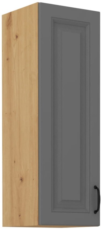 Horná skrinka do kuchyne STILO 40 G-90 1F Šedá/Oak Artisan