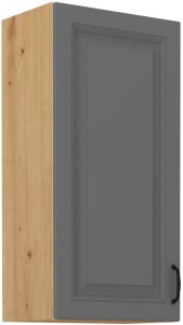 Horná skrinka do kuchyne STILO 45 G-90 1F Šedá/Oak Artisan