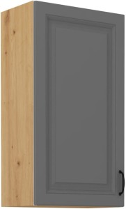 Horná skrinka do kuchyne STILO 50 G-90 1F Šedá/Oak Artisan