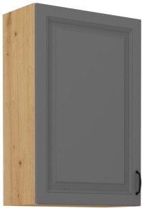 Horná skrinka do kuchyne STILO 60 G-90 1F Šedá/Oak Artisan