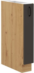 Skrinka do kuchyne so zásuvkou STILO 15 D CARGO Graphite/Artisan