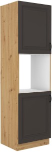 Komínová skriňa rúry STILO 60 DP-210 2F Graphite/Artisan